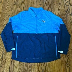 NWOT Tennessee Titans Nike Sideline Coaches Half-Zip Long Sleeve Jacket